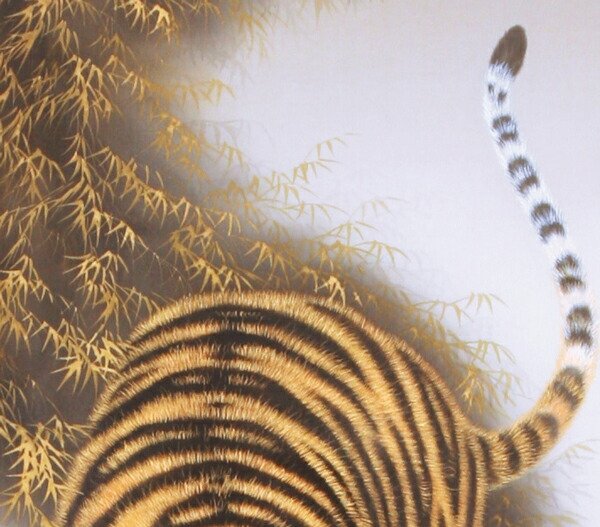 楽天市場】掛け軸 掛軸（かけじく）猛虎（高松 石華）全国送料無料無料