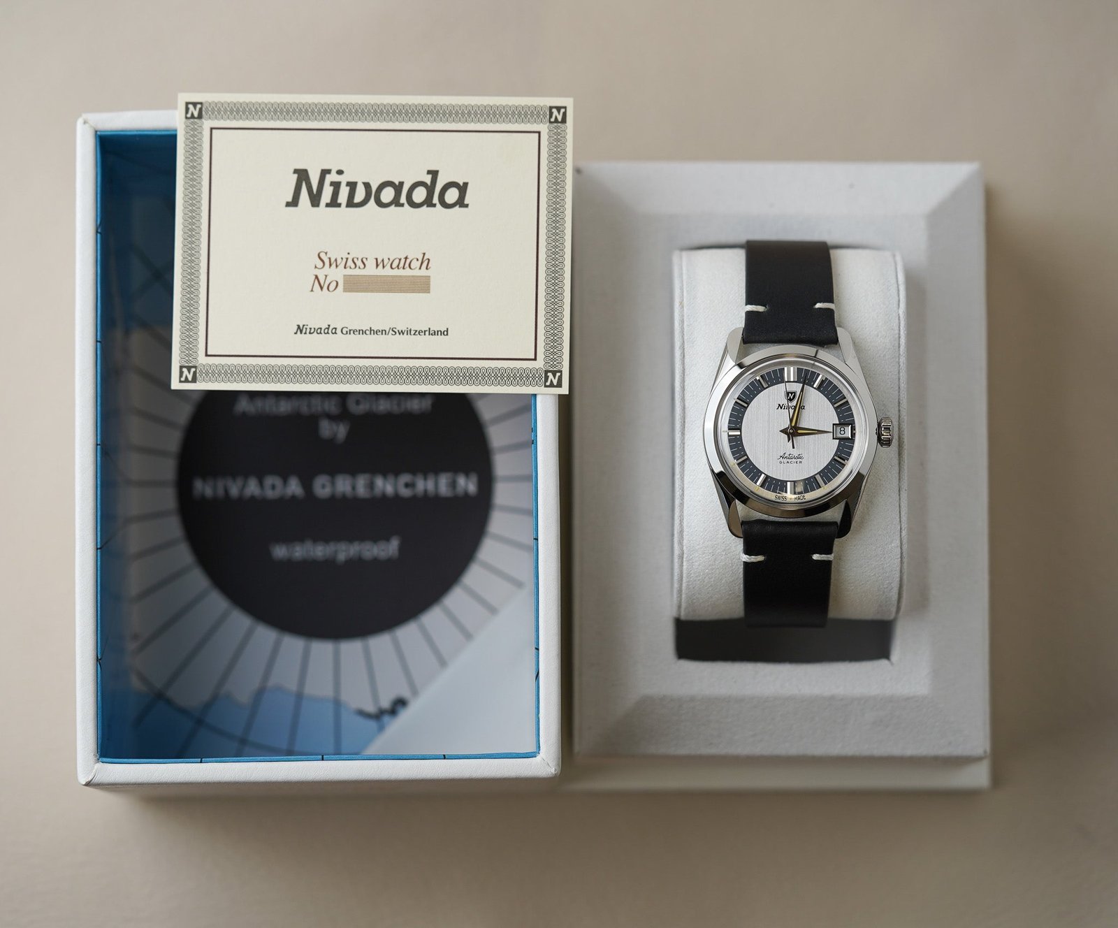 Nivada Grenchen Antarctic Glacier 35mm 35020M15 – Belmont Watches
