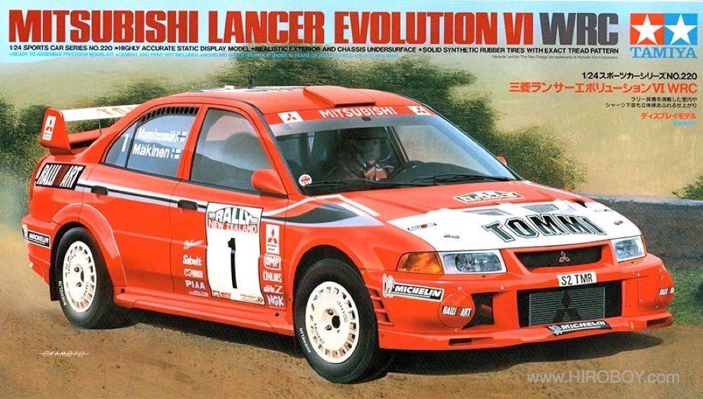 1:24 Mitsubishi Lancer Evo VI WRC - 24220 | TAM24220 | Tamiya