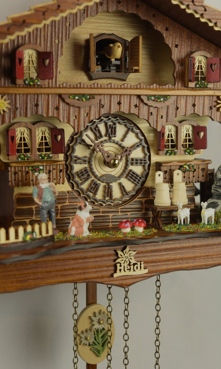 クォーツ式鳩時計】 :: 【オンライン限定】クォーツ式鳩時計 ハイジの