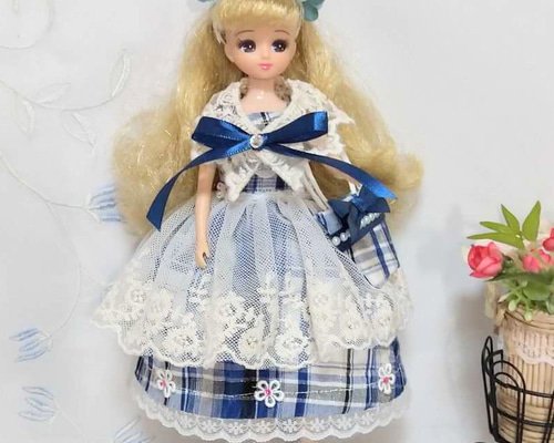 着せ替え用リカちゃんのお洋服&バッグetcの5点セット/ハンドメイド