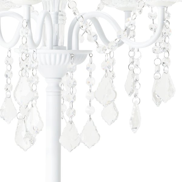 アントイン フロアシャンデリア 5灯 ホワイト | Francfranc（フラン