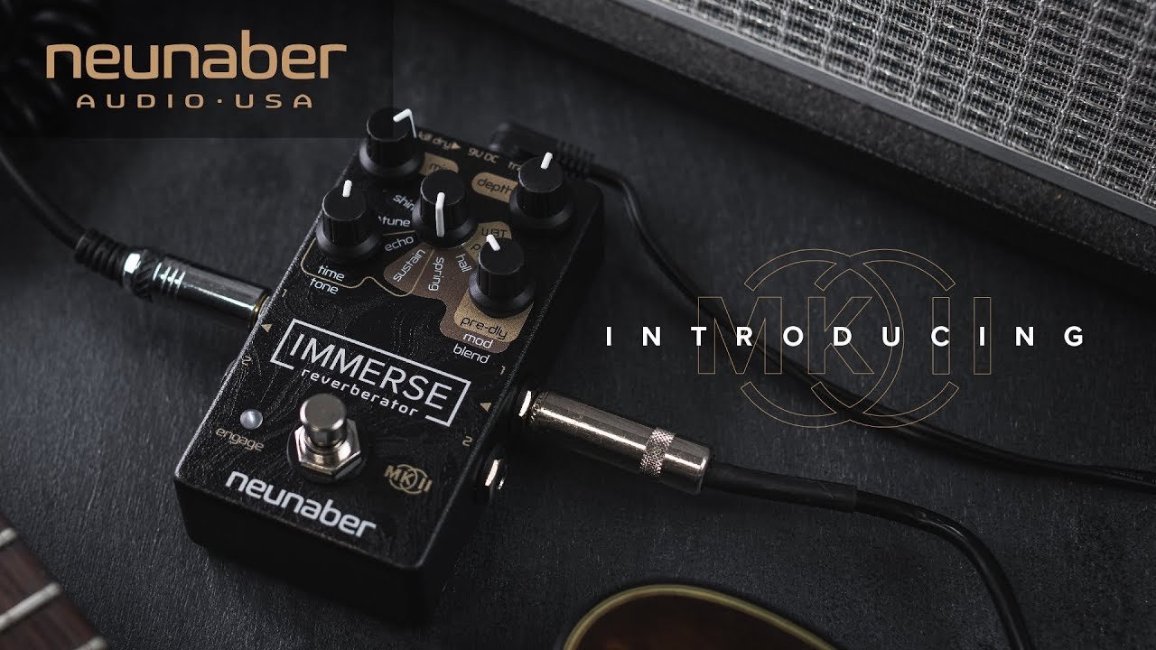 Neunaber Immerse Reverberator Mk II - Demo - YouTube