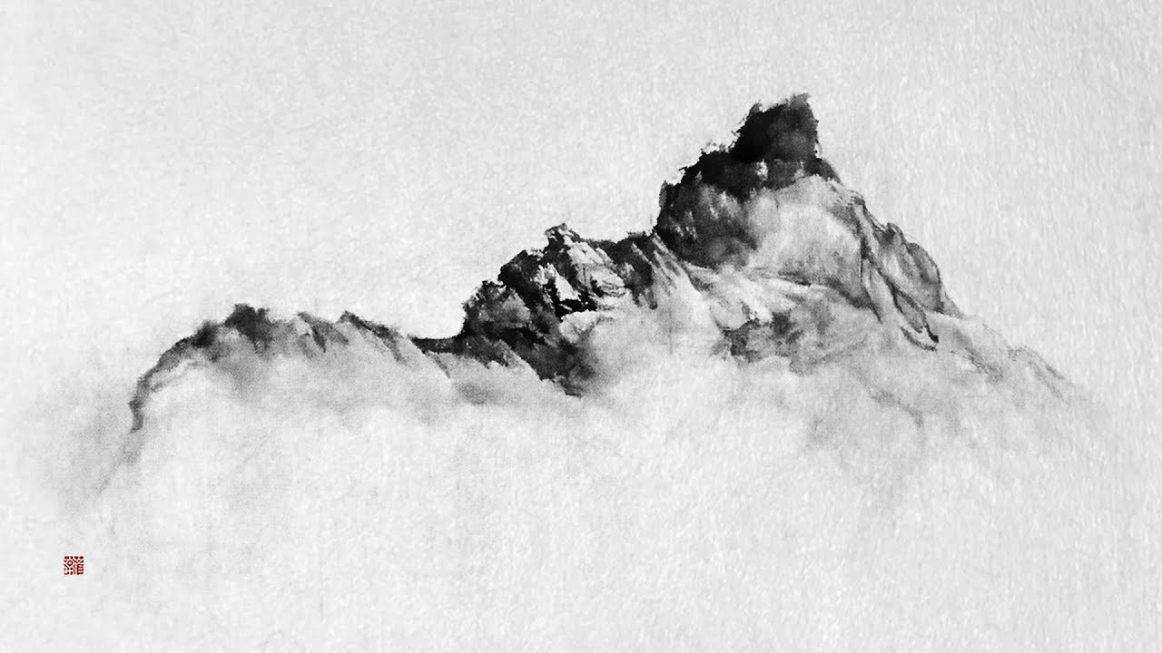 How to draw a Landscape painting 