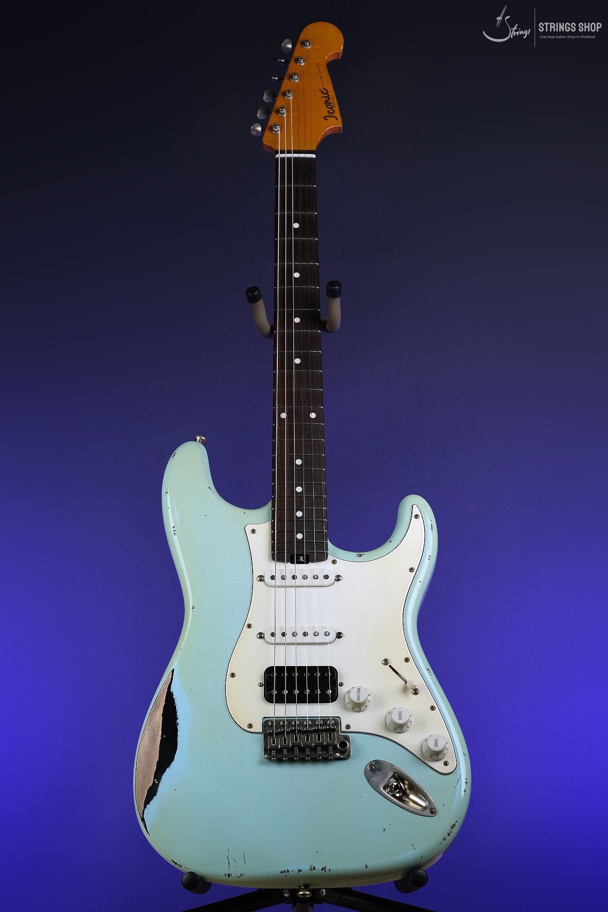 Iconic Solana Studio Series - Sonic Blue over Black