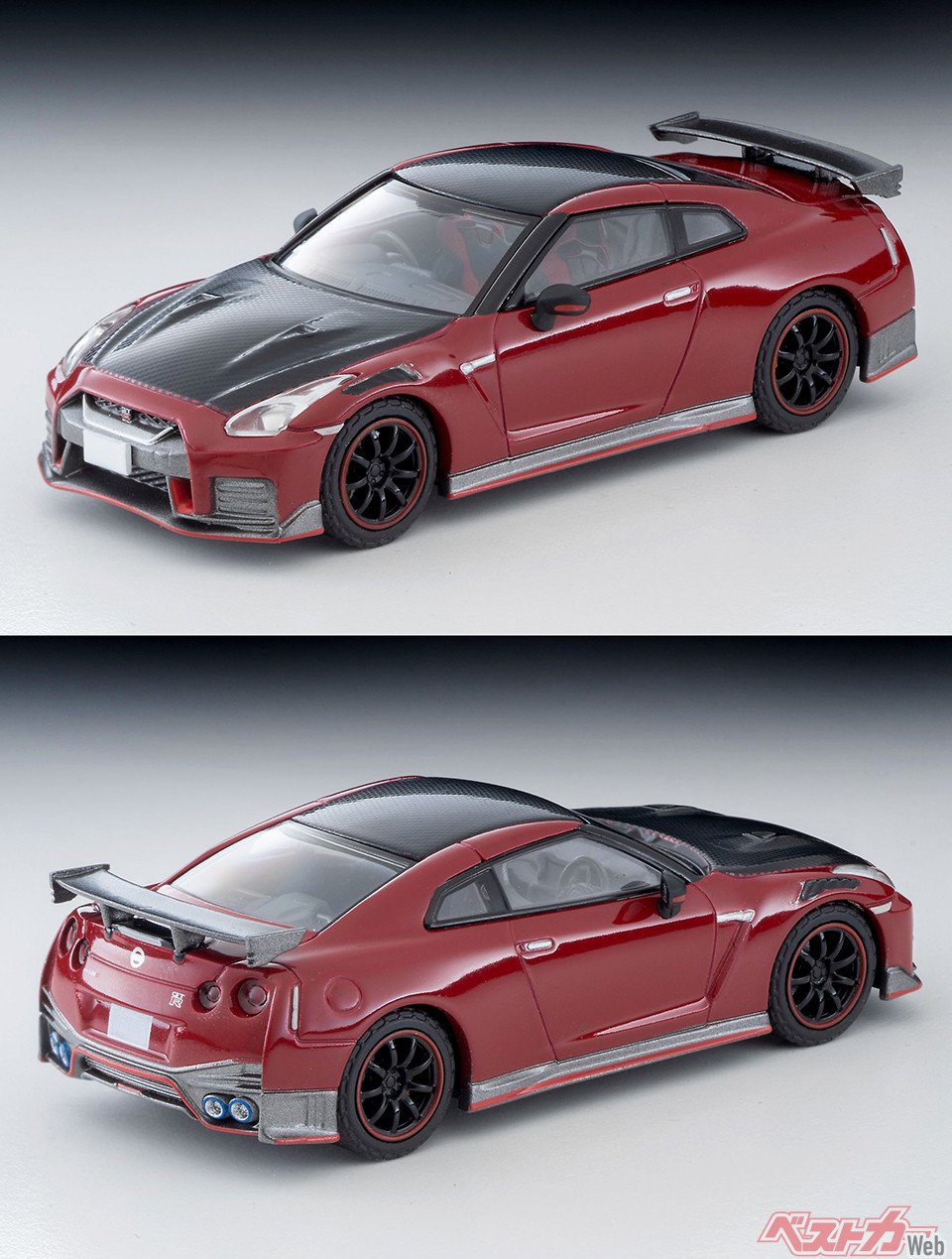 ミニカー予約開始】GT-R NISMO 2022モデル登場!! カーボンボンネットの