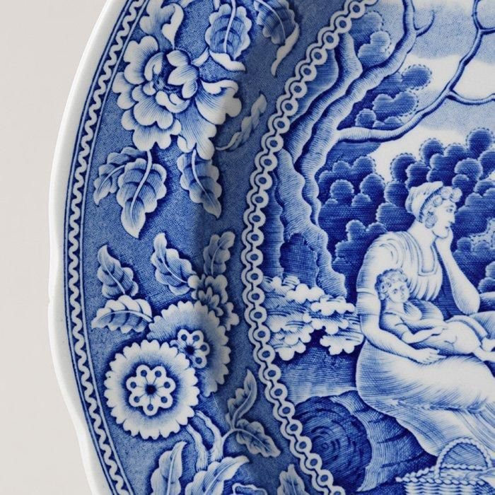 ビンテージプレート SPODE BLUE ROOM COLLECTION ブルールーム