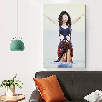 Amazon.co.jp: 中山美穂なかやま みほ 写真 ポスター (13) キャンバス