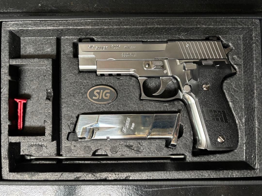 SIG SAUER P226 R クロームステンレス Sig Sauer P226 X-Six Chrome & Carbon | Mastershop
