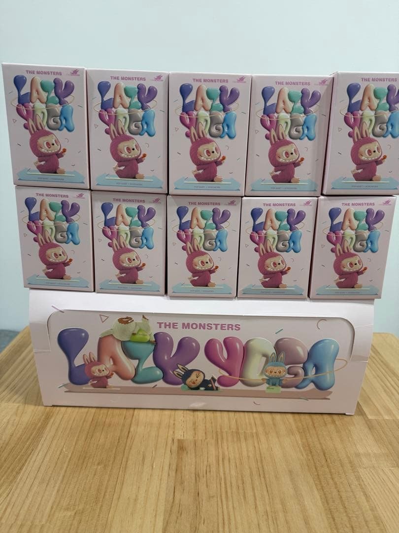 ラブブヨガSERIES フィギュア10個セット POPMART THE MONSTERS Lazy Yoga シリーズ [ブラインドボックス