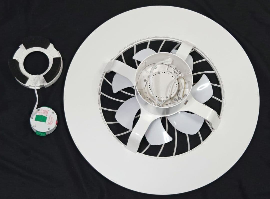 シーリングファンライト 10畳用 HLCF-550 WH シーリングファンライト ホワイト10畳用 HLCF-550WH 1個 ヒロ