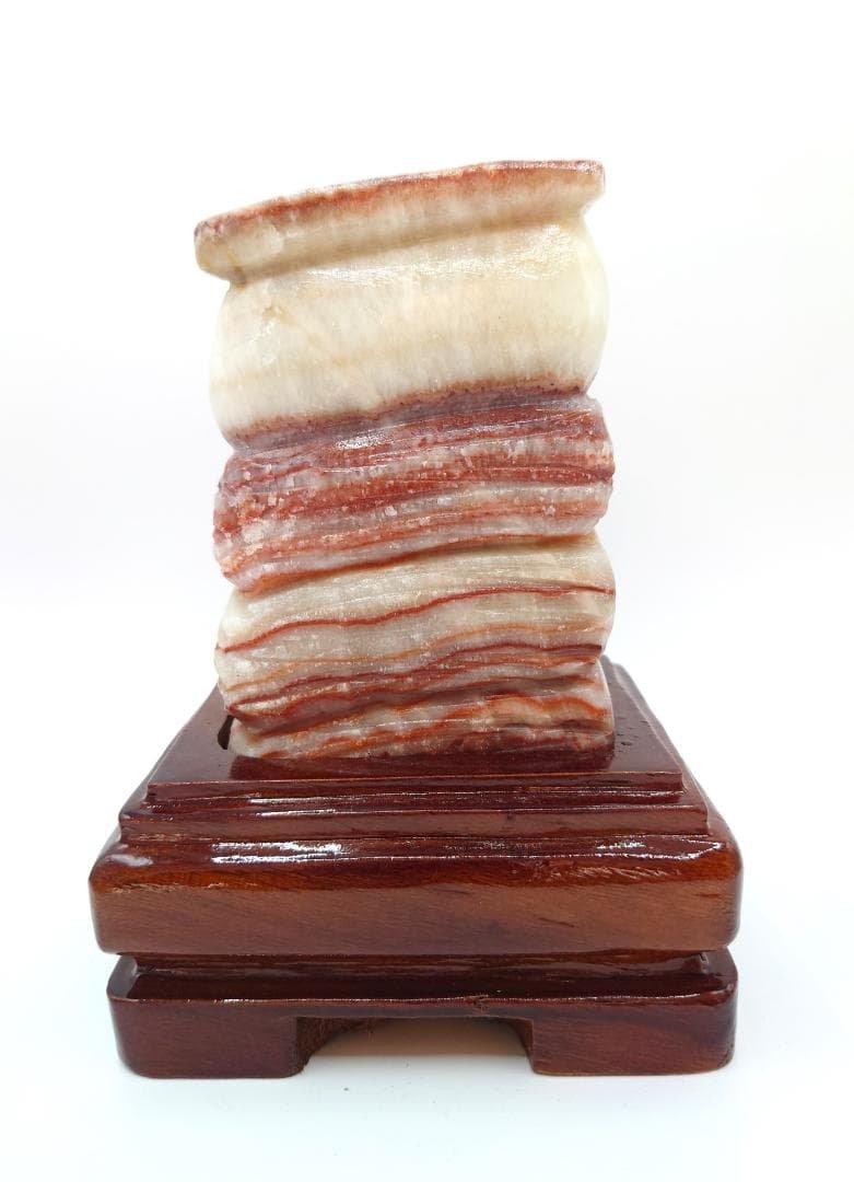 家宝！天然パワーストーン【台座付き】1.5Kg　肉形石、猪肉石、豚肉石、肉石