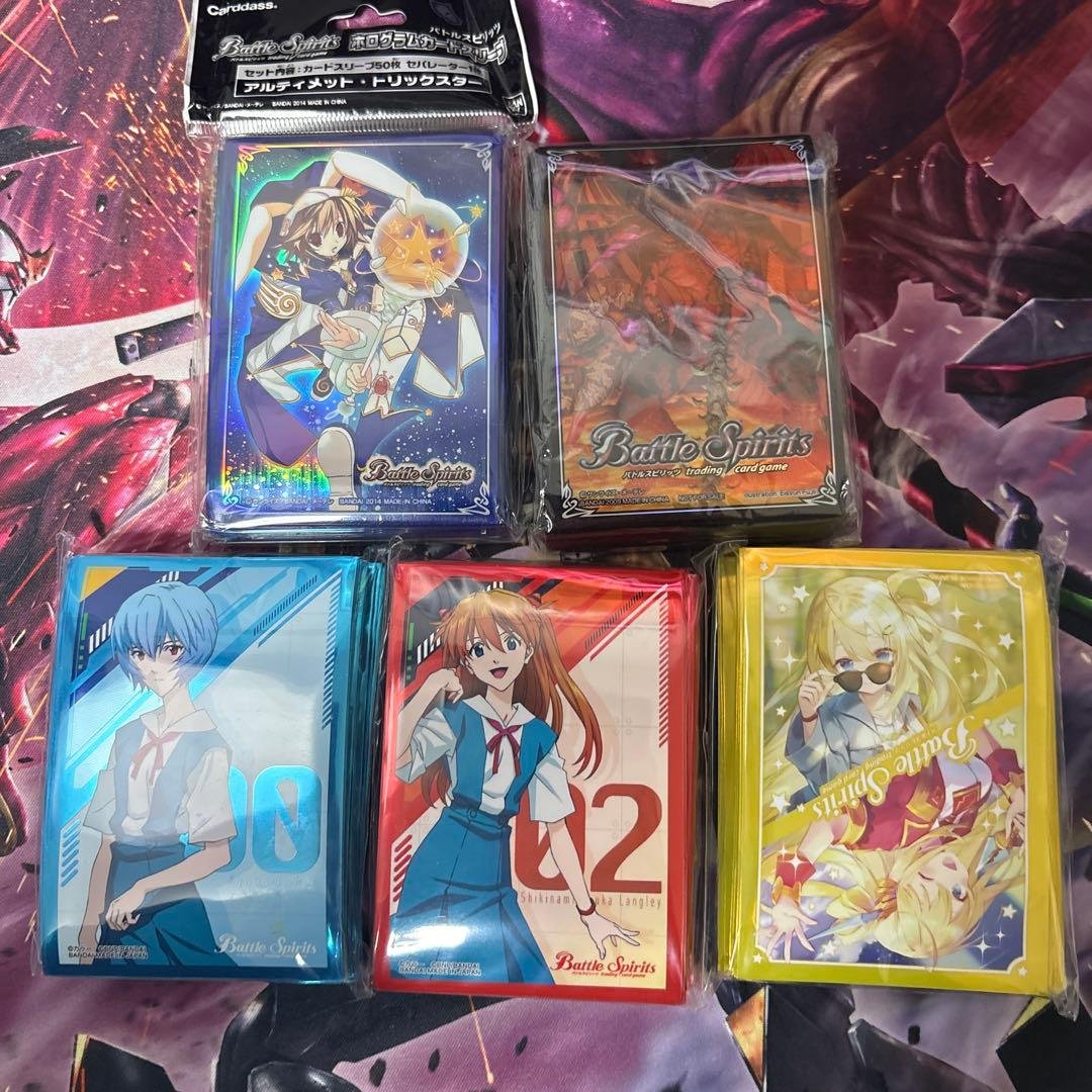 り*ス様 未開封スリーブまとめ売り スリーブ キャラクタースリーブ まとめ売り トレカカードスリーブ 18