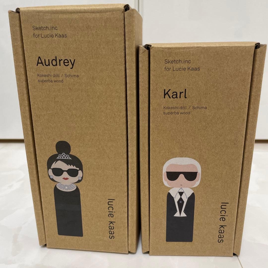 置物 lucie kaas  Audrey  Karl Kokeshi doll AUDREY by Lucie Kaas | GutRaum8 – Gutraum 8