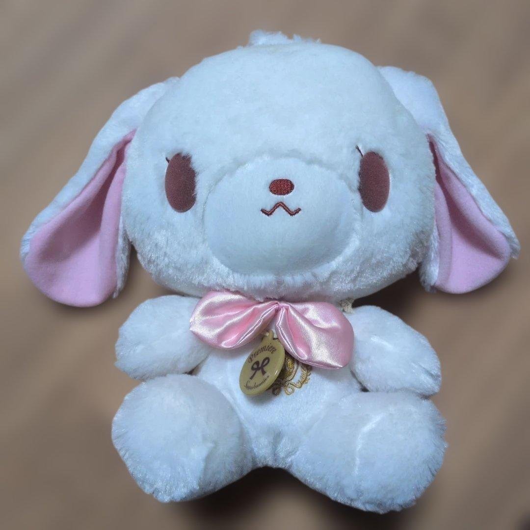 シュガーバーニーズ　しろうさ BIGぬいぐるみ　当時物 サンリオ シュガーバニーズ しろうさ ガトーポンチョ BIGぬいぐるみ