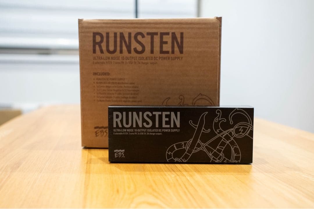 EBS RUNSTEN アイソレートDC出力900ma×10搭載 パワーサプライ EBS RUNSTEN Multi DC Power Supply パワーサプライ【WEBSHOP】（新品