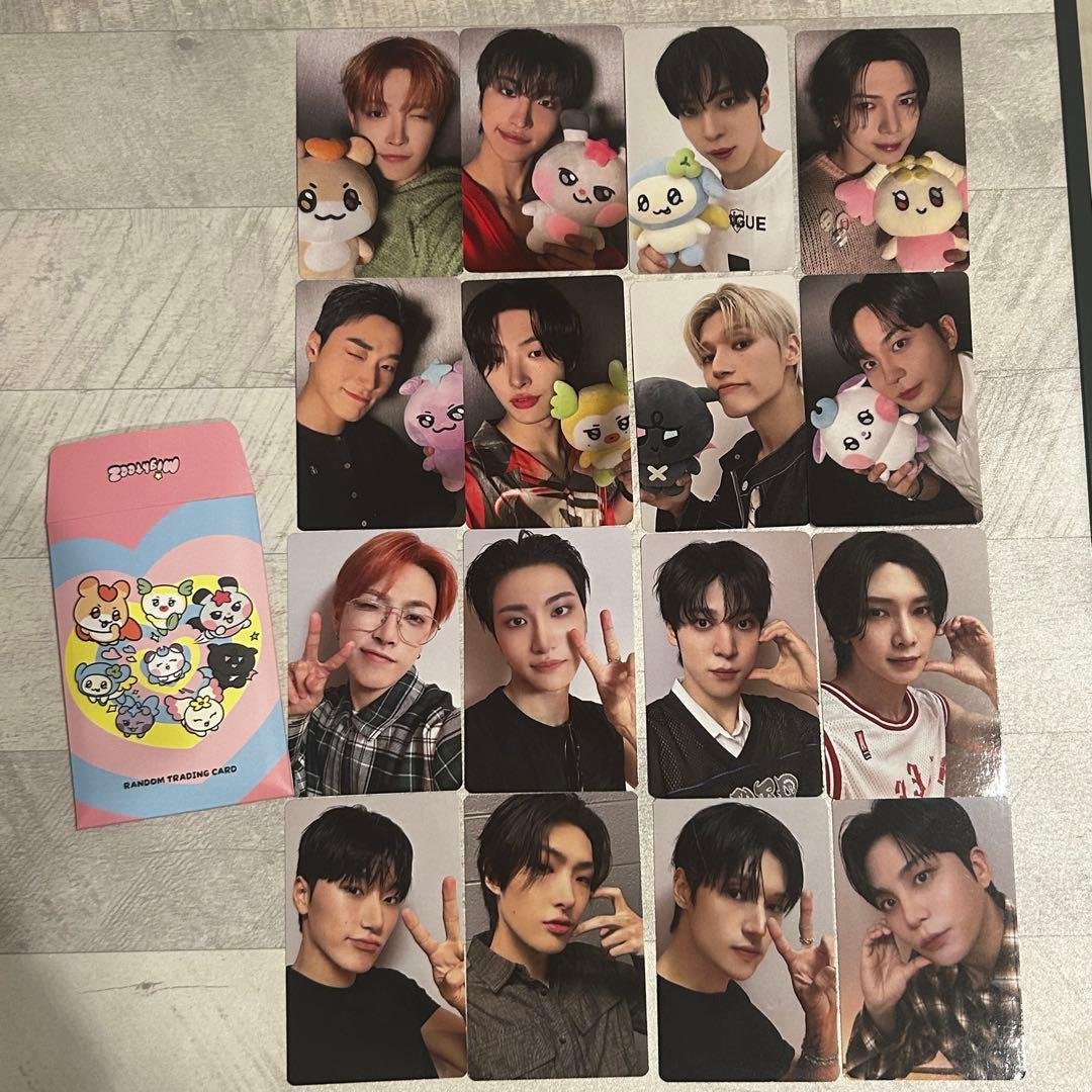 ATEEZ MIGHTEEZ LINEFRIENDS ランダム トレカ コンプ 渋谷でATEEZの公式コラボキャラクター「MIGHTEEZ」のポップアップを