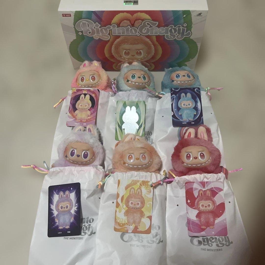 ★*す様 【正規品】Labubu Big into Energy ラブブ 6体セ Labubu The Monsters Big into Energy Series Mystery Box (6 Packs