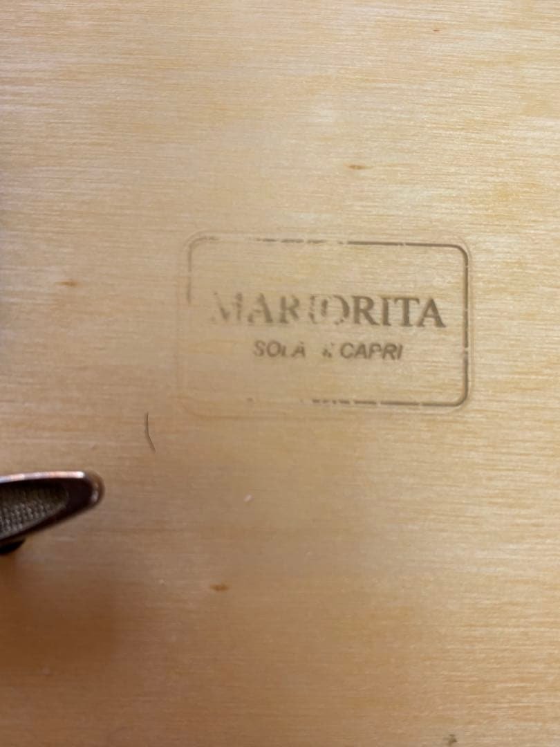 sale❣️未使用ビンテージ イタリア製象嵌細工オルゴールMARIORITA動作