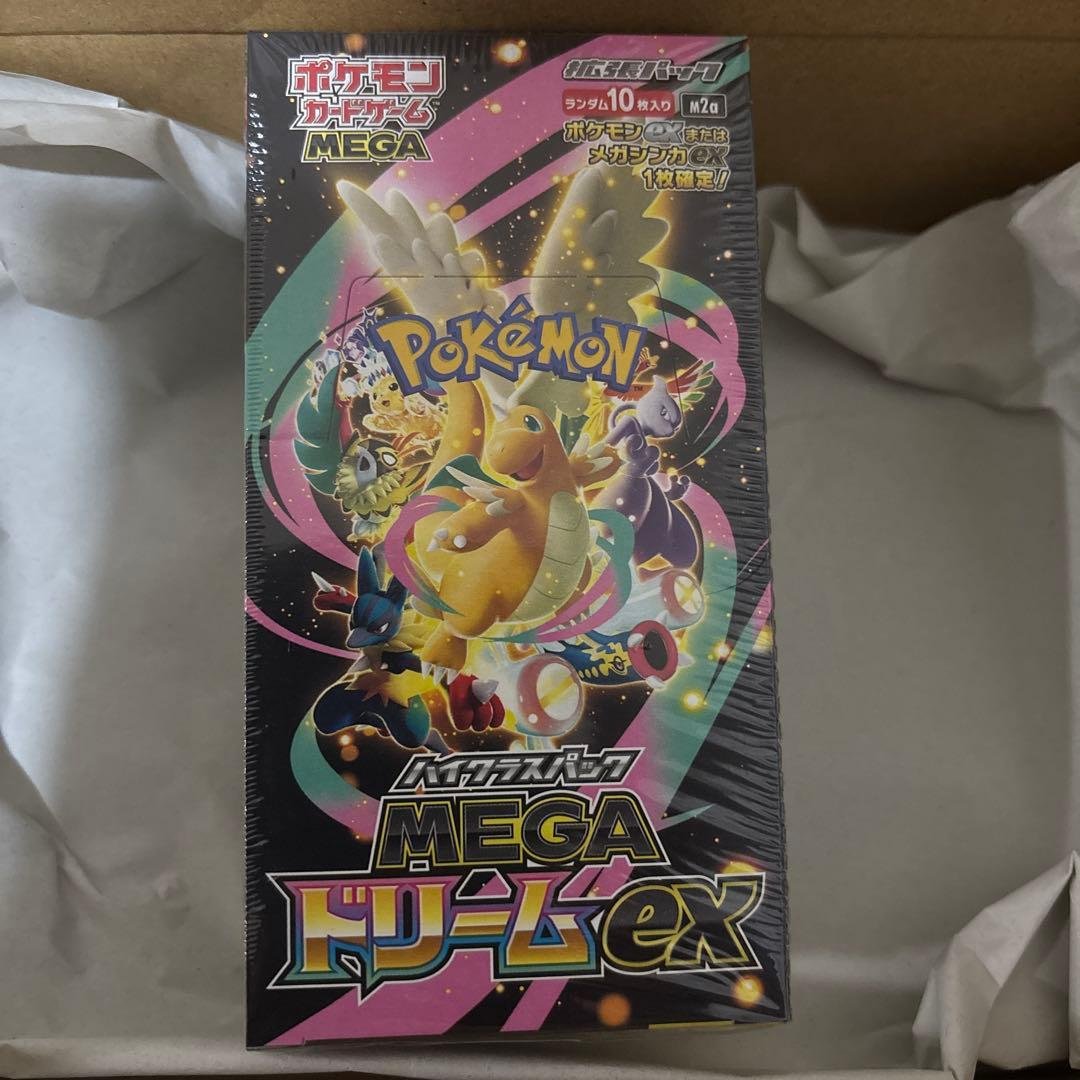 け*ー様 ポケモンカードゲーム MEGAドリームex シュリンク付き　１BOX ポケモンカードゲーム [シュリンク付き・新品・未開封]ポケモンカード