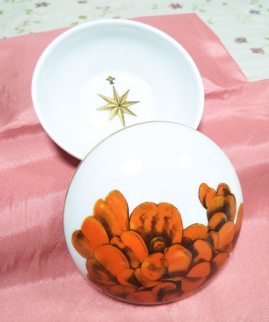 ○2735#0103 ヴィスタアレグレ/アマゾニア磁器製キャンディポット1021