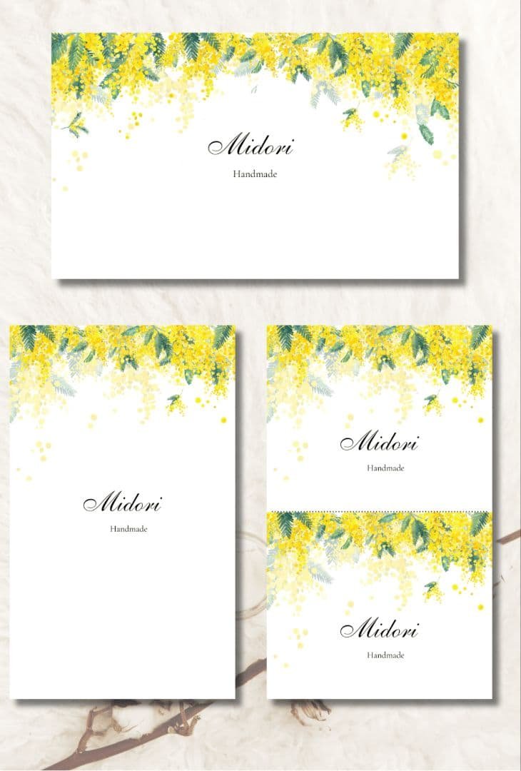 ショップカード アクセサリー台紙 サンキューカード 名刺 No.696 ショップカード 名刺 アクセサリー台紙 サンキューカード ネイルチップ