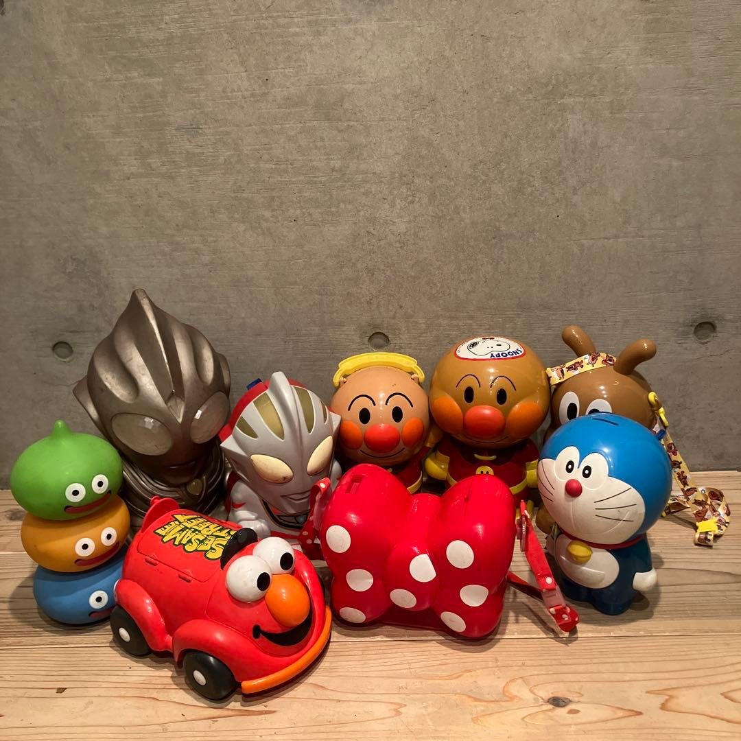 アンパンマン ウルトラマン ディズニー ドラえもん ドラクエ 貯金箱 大きい玩具 楽天市場】ドラえもん貯金箱(20個)/ キャラクター 貯金箱 / 動画有